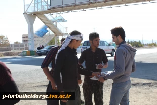 گزارش تصویری ازبرپایی موکب آموزشکده فنی و حرفه ای تربت حیدریه در ایام عزاداری دهه آخر ماه صفر 7