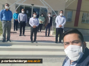 در ادامه رعایت پروتکل های بهداشتی در وضعیت بحرانی کرونا

کارکنان آموزشکده فنی و حرفه ای تربت حیدریه هم به پویش"من ماسک میزنم" پیوستند 7