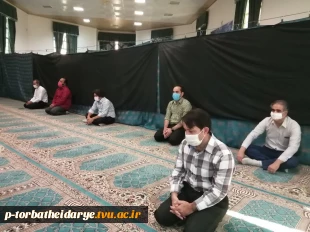 به مناسبت آغاز هفته دفاع مقدس و حلول ماه صفر برگزار شد

محفل زیارت عاشورا در آموزشکده فنی و حرفه ای تربت حیدریه 2
